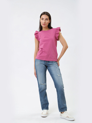 Pepe Jeans dámske ružové tričko - XS (363)