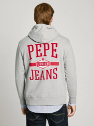 Pepe Jeans pánska šedá mikina Dexter - S (913)