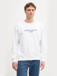 Pepe Jeans pánska biela mikina Tadeo - M (800)