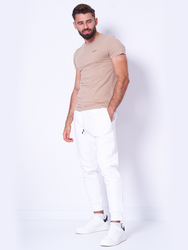 Pepe Jeans pánske béžové tričko - M (856)