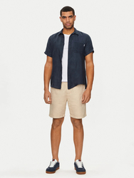 Pepe Jeans pánske béžové ľanové šortky - 30 (804)