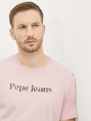 Pepe Jeans pánske ružové tričko - S (323)