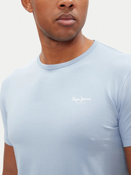 Pepe Jeans pánske svetlo modré tričko Basic - S (532)