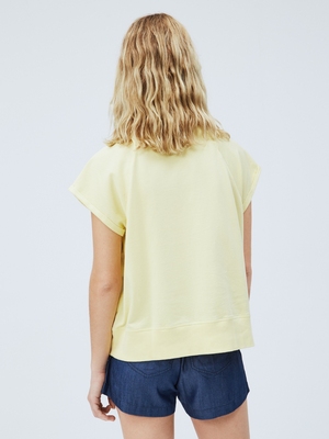 Pepe Jeans dámske žlté tričko Gala - XS (014)