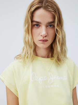 Pepe Jeans dámske žlté tričko Gala - XS (014)