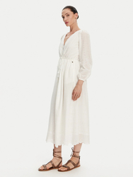 Pepe Jeans dámske biele šaty Deepty - XS (808)