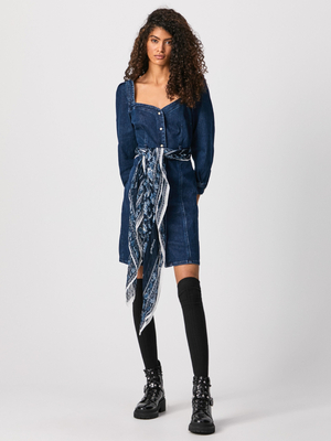 Pepe Jeans dámske džínsové šaty Jenna - XS (000)