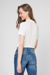 Pepe Jeans dámske krémové tričko Bonnie - XS (808)
