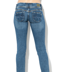 Pepe Jeans dámske modré džínsy Venus - 25/32 (000)