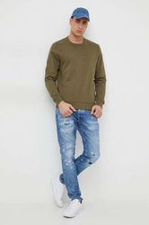 Pepe Jeans pánska khaki mikina JOE - L (679)