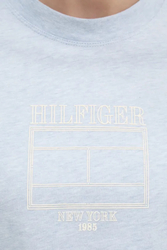 Tommy Hilfiger dámske modré tričko - XS (DV6)