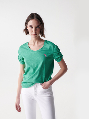 Salsa Jeans dámske zelené tričko - M (510)
