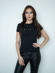 Salsa Jeans dámske čierne tričko - XS (000)