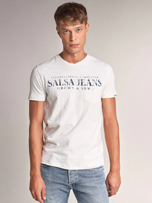 Salsa pánske smotanové tričko - XL (0014)