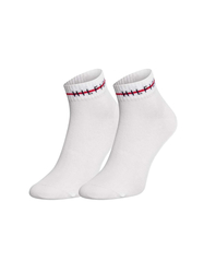 Tommy Hilgiher pánske biele ponožky 2pack - 39/42 (001)
