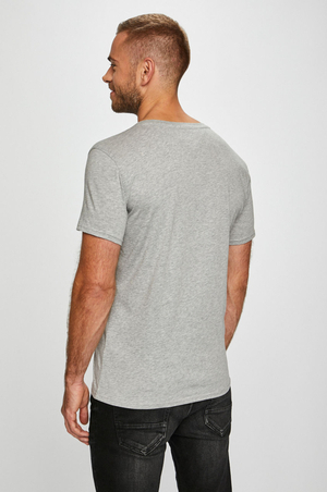 Tommy Jeans pánske šedé tričko - XS (038)