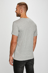 Tommy Jeans pánske šedé tričko - S (038)