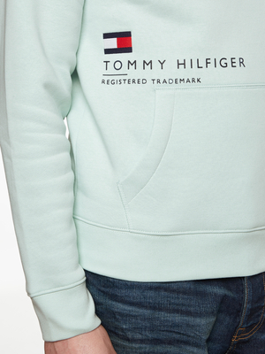 Tommy Hilfiger pánska mintová mikina - S (LZV)