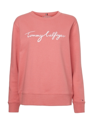 Tommy Hilfiger dámska ružová mikina - S (T1A)
