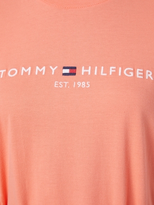 Tommy Hilfiger dámske oranžové šaty - XS (TKM)