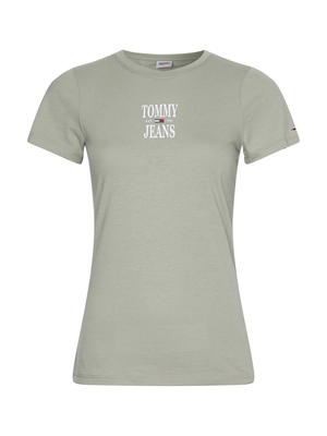 Tommy Jeans dámske zelené tričko - M (PMI)