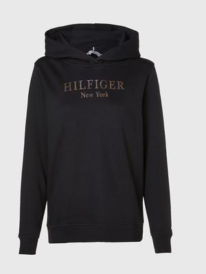 Tommy Hilfiger dámska čierna mikina - M (BDS)