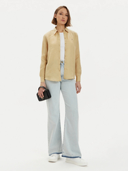 Tommy Hilfiger dámska béžová košeľa - 34 (ACR)