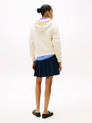 Tommy Hilfiger dámska krémová mikina - XS (AEF)