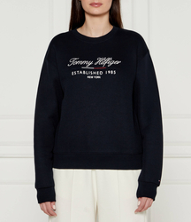 Tommy Hilfiger dámska tmavo modrá mikina - S (DW5)