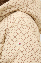 Tommy Hilfiger dámska vzorovaná bunda - M (0F6)