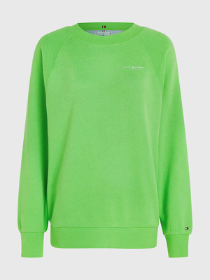 Tommy Hilfiger dámska zelená mikina - S (LWY)