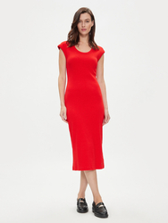 Tommy Hilfiger dámske červené šaty - L (XND)