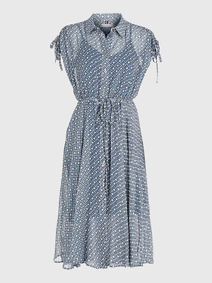 Tommy Hilfiger dámske šaty s monogramom - 34 (0G8)