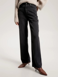 Tommy Hilfiger dámske šedé džínsy Relaxed - 25/30 (1BY)