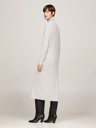 Tommy Hilfiger dámske šedé svetrové šaty - XS (PKH)