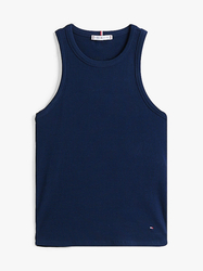 Tommy Hilfiger dámske tmavo modré tielko - XS (C1G)