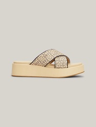 Tommy Hilfiger dámske béžové nazúvaky - 38 (0F4)