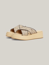 Tommy Hilfiger dámske béžové nazúvaky - 38 (0F4)