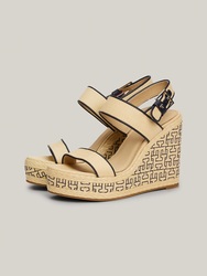 Tommy Hilfiger dámske béžové sandále  - 39 (0F4)