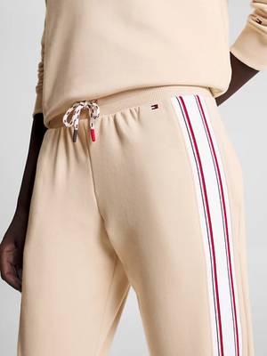 Tommy Hilfiger dámske béžové tepláky - S (TRY)