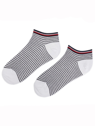 Tommy Hilfiger dámske biele ponožky - 35 (300)
