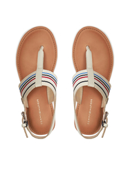 Tommy Hilfiger dámske béžové sandále - 36 (AEF)
