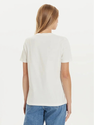 Tommy Hilfiger dámske biele tričko - L (YBH)