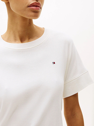 Tommy Hilfiger dámske biele šaty - L (YBL)