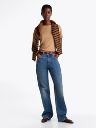 Tommy Hilfiger dámske hnedé tričko  - XS (RBC)