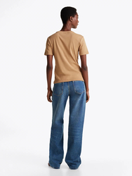 Tommy Hilfiger dámske hnedé tričko  - XS (RBC)