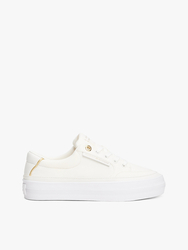 Tommy Hilfiger dámske krémové tenisky - 36 (YBL)
