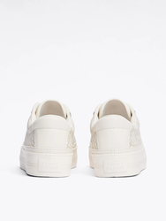Tommy Hilfiger dámske krémové tenisky Monogram - 36 (Z00)