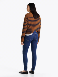 Tommy Hilfiger dámske modré džínsy - 25/30 (1A4)