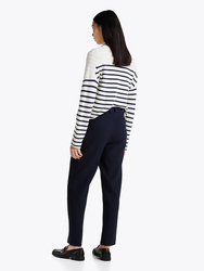 Tommy Hilfiger dámske modré nohavice Punto - 34 (C1G)